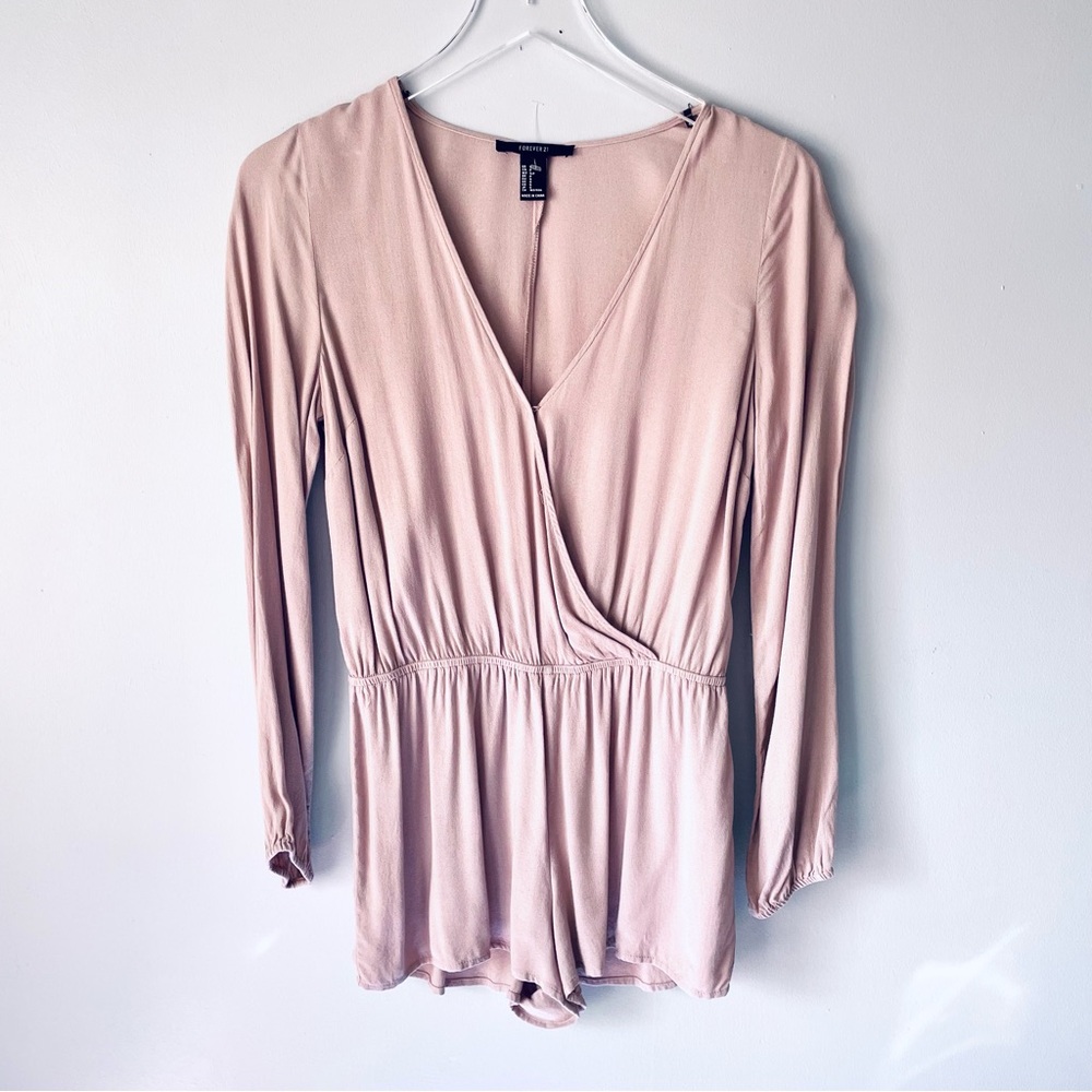 Forever 21 Pink blush romper